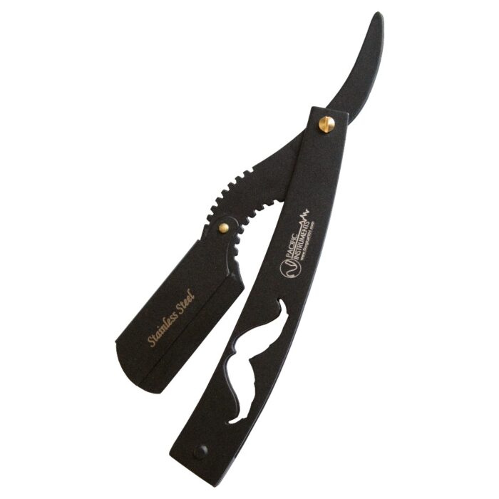 Barber Razor (Black Powder Coating Finish) – Pacific Instruments